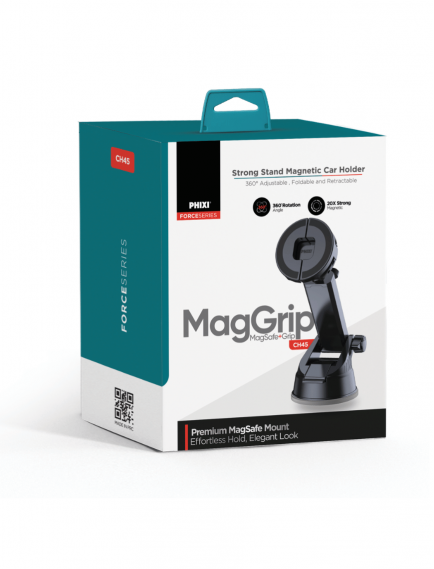 Phixi CH45 MagSafe Auto Handy Halterung – Starker Halt, Volle Kontrolle