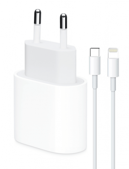 20W für iPhone Lightning Ladegerät Set Ultra Schnell Ultimate mit 1 Meter Ladekabel UPD4118L